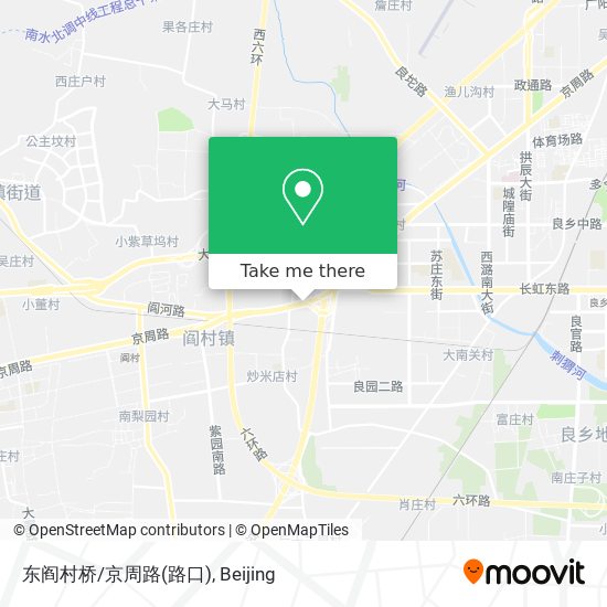 东阎村桥/京周路(路口) map