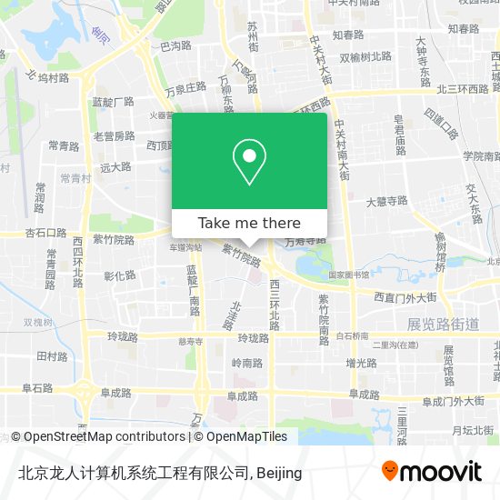 北京龙人计算机系统工程有限公司 map
