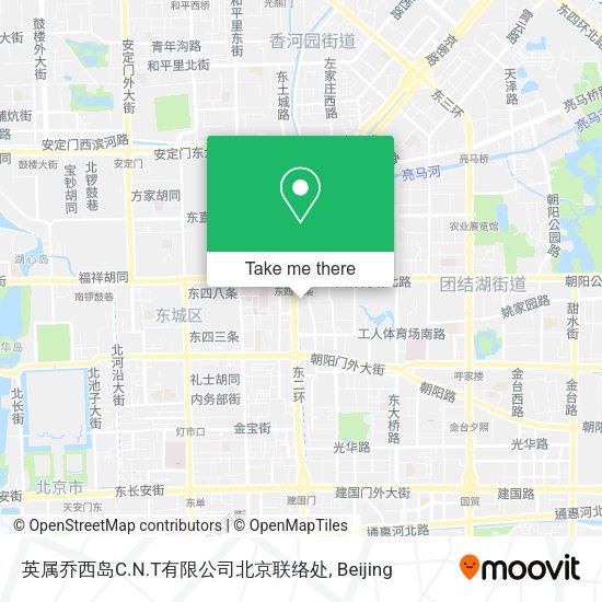 英属乔西岛C.N.T有限公司北京联络处 map