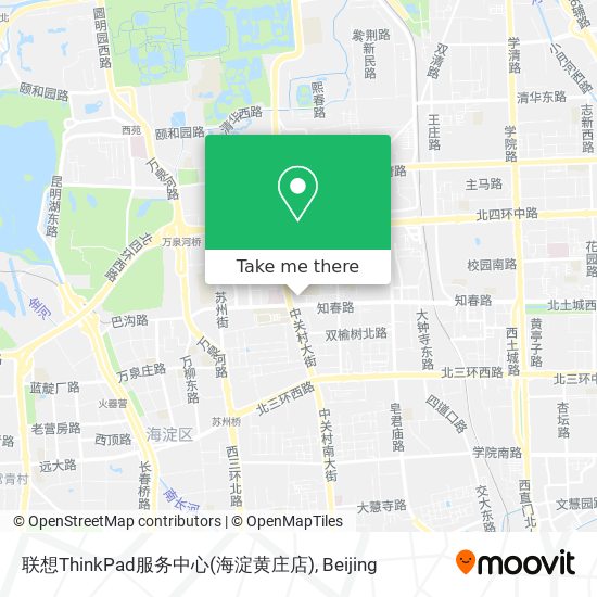 联想ThinkPad服务中心(海淀黄庄店) map