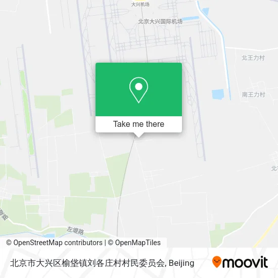北京市大兴区榆垡镇刘各庄村村民委员会 map