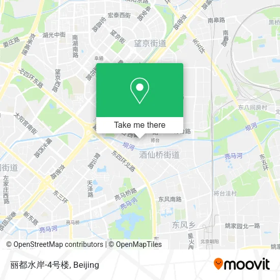 丽都水岸-4号楼 map