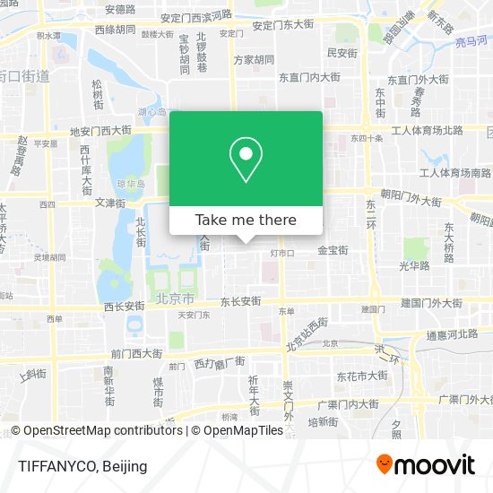 TIFFANYCO map