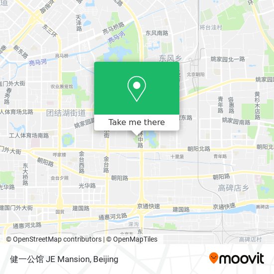 健一公馆 JE Mansion map