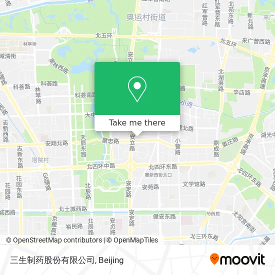 三生制药股份有限公司 map