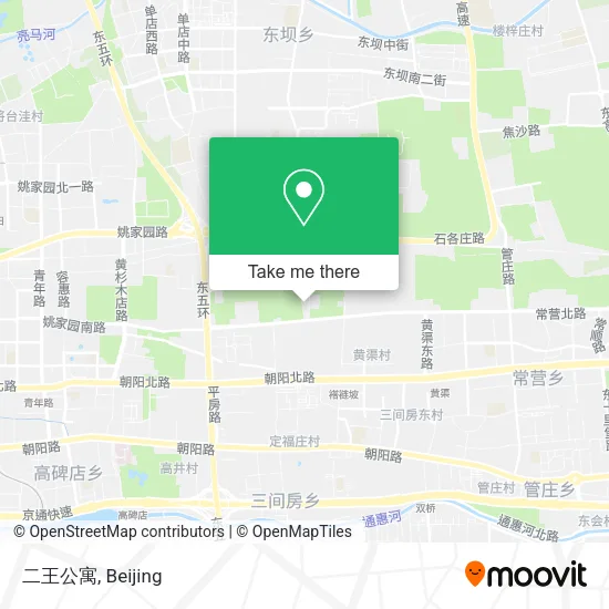 二王公寓 map