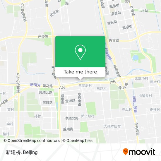 新建桥 map