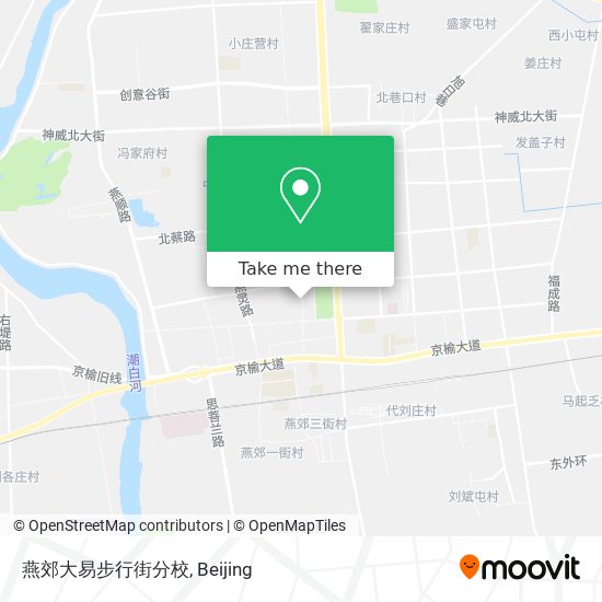 燕郊大易步行街分校 map