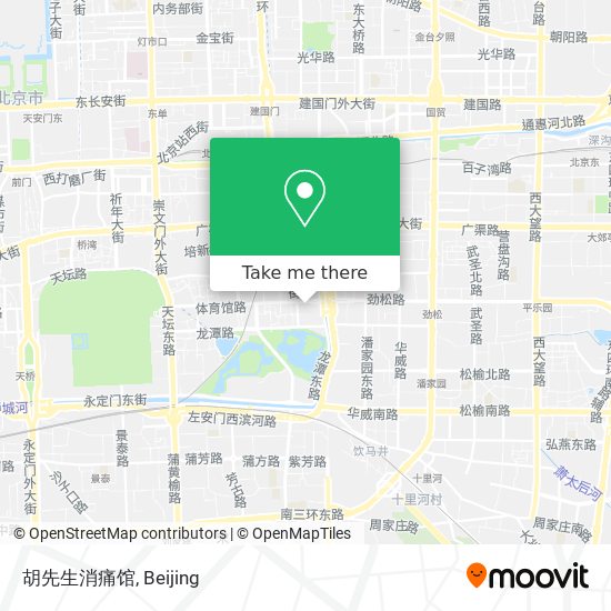 胡先生消痛馆 map
