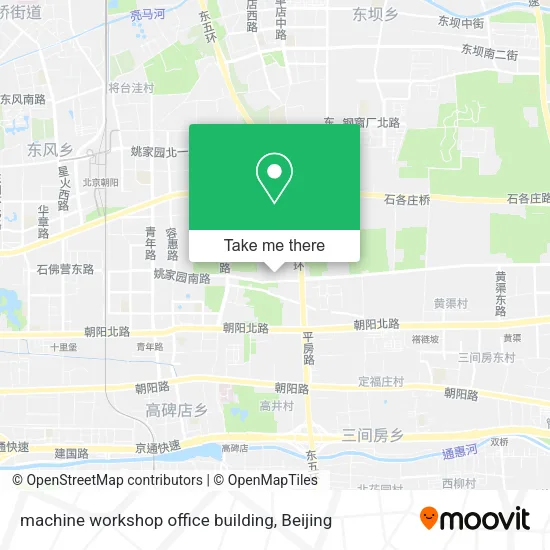 machine workshop office building map