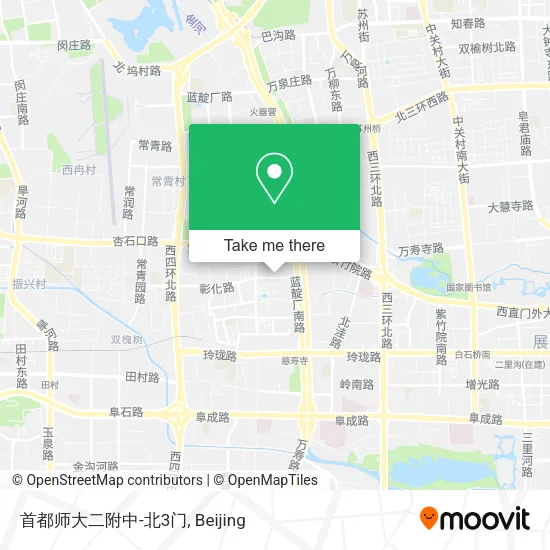 首都师大二附中-北3门 map