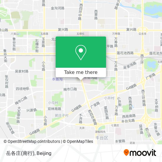 岳各庄(南行) map