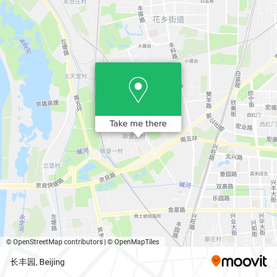 长丰园 map