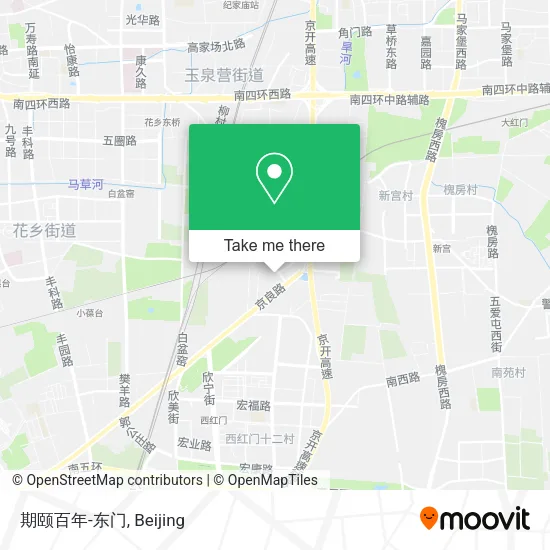 期颐百年-东门 map