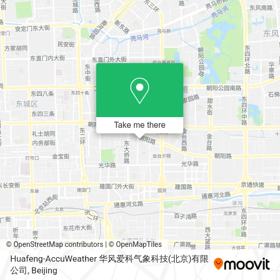 Huafeng-AccuWeather 华风爱科气象科技(北京)有限公司 map