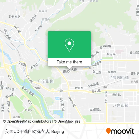 美国UC干洗自助洗衣店 map