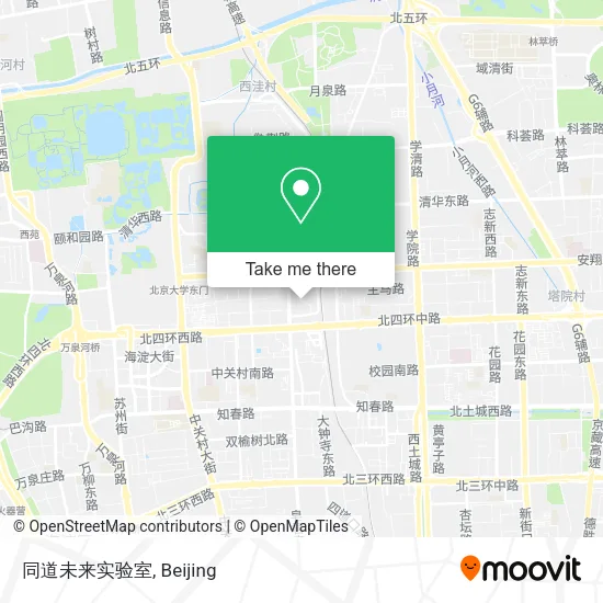 同道未来实验室 map