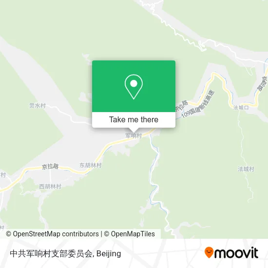 中共军响村支部委员会 map