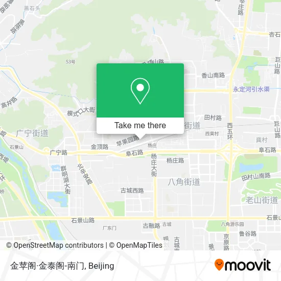 金苹阁·金泰阁-南门 map