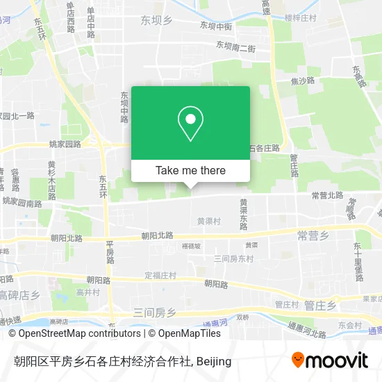 朝阳区平房乡石各庄村经济合作社 map