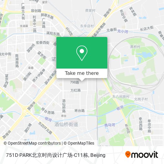 751D·PARK北京时尚设计广场-C11栋 map