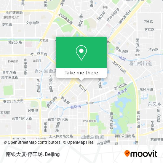 南银大厦-停车场 map
