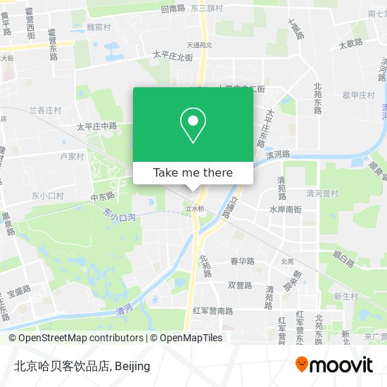 北京哈贝客饮品店 map