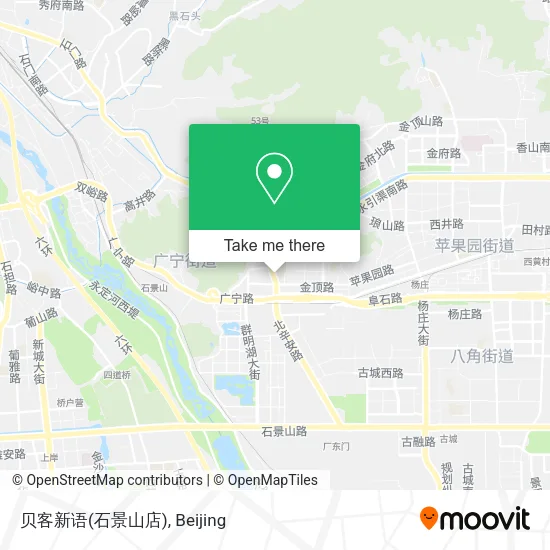 贝客新语(石景山店) map