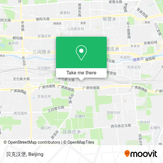 贝克汉堡 map