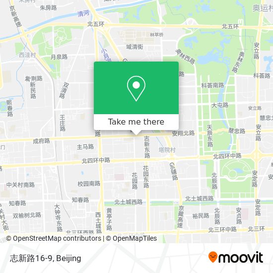 志新路16-9 map
