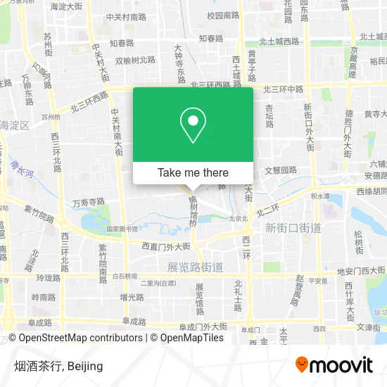 烟酒茶行 map