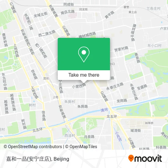 嘉和一品(安宁庄店) map