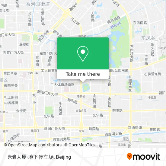 博瑞大厦-地下停车场 map