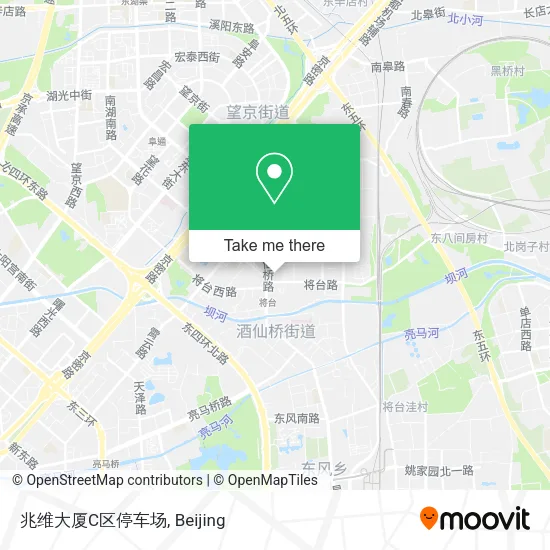 兆维大厦C区停车场 map