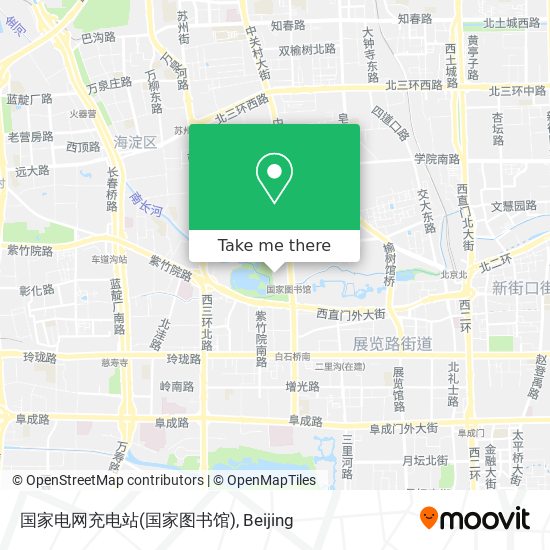 国家电网充电站(国家图书馆) map