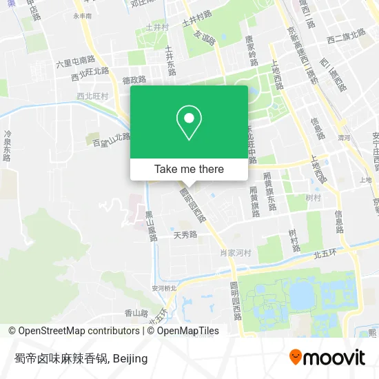 蜀帝卤味麻辣香锅 map