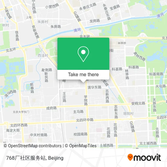 768厂社区服务站 map