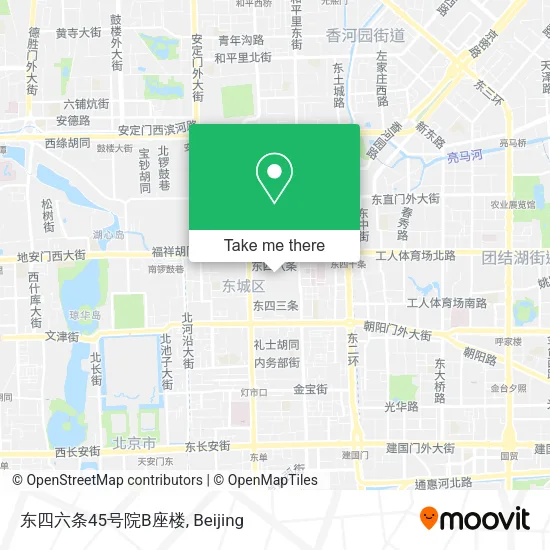 东四六条45号院B座楼 map