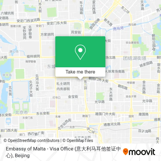 Embassy of Malta - Visa Office (意大利马耳他签证中心) map