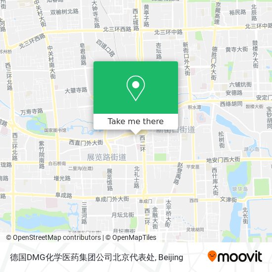 德国DMG化学医药集团公司北京代表处 map