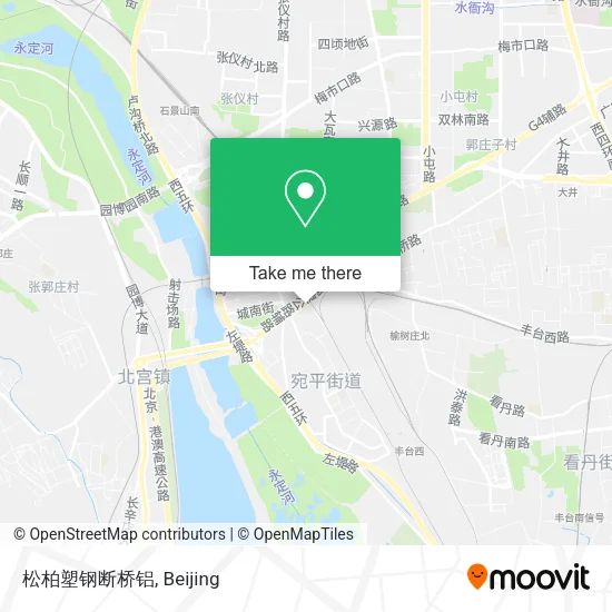 松柏塑钢断桥铝 map