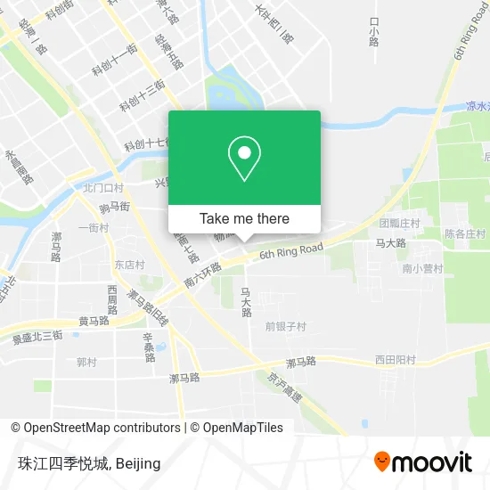 珠江四季悦城 map