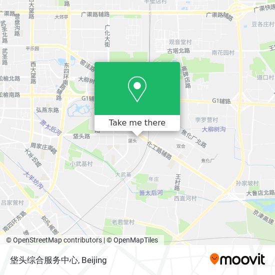垡头综合服务中心 map
