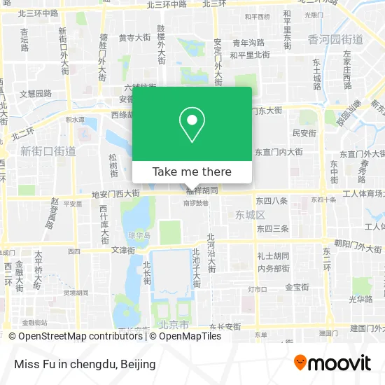 Miss Fu in chengdu map