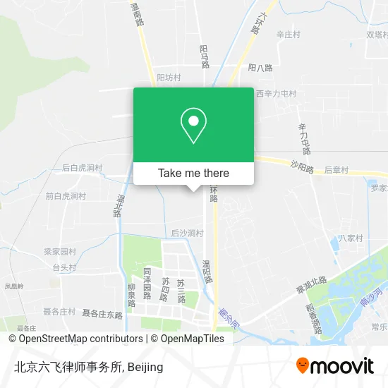 北京六飞律师事务所 map