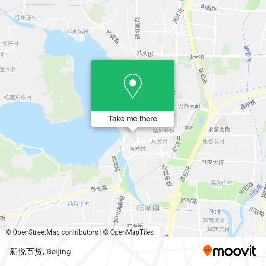 新悦百货 map