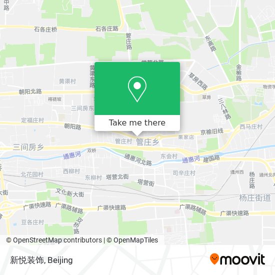 新悦装饰 map