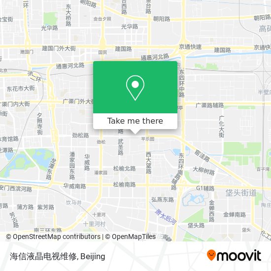 海信液晶电视维修 map
