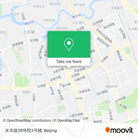 永丰路28号院3号楼 map