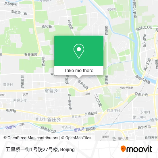 五里桥一街1号院27号楼 map